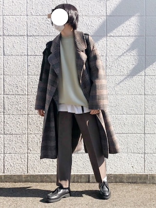 ADAM ET ROPE'（アダムエロペ）の「【WEB限定】BIGラペルリバー