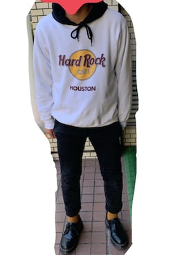 「Hard rock cafe」｜カブトムシさん（メンズ・171cm）の冬コーディネート