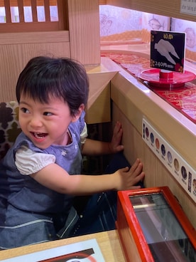 「sense of wonder（センスオブワンダー）のアイテム（トップス）」を使った、kyoto37さん（キッズ・80cm）の秋コーディネート