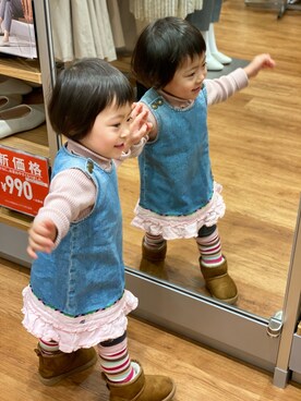 kyoto37さん(キッズ・80cm)の冬コーディネート