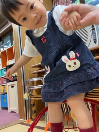 ミキハウス ミキハウス の ミキハウス セーラーカラー マリン風ワンピース ワンピース Wear