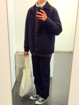 komさん(メンズ・175cm)の冬コーディネート