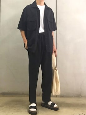 komさん（メンズ・175cm）の秋コーディネート