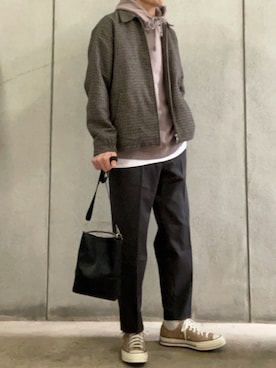 komさん(メンズ・175cm)の冬コーディネート