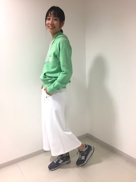 「m998」｜NEWBALANCEOSAKAさん（レディース・160cm）の冬コーディネート