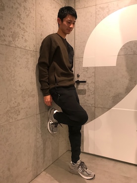 「New Balance」｜NEWBALANCEOSAKAさん（メンズ・173cm）の秋コーディネート