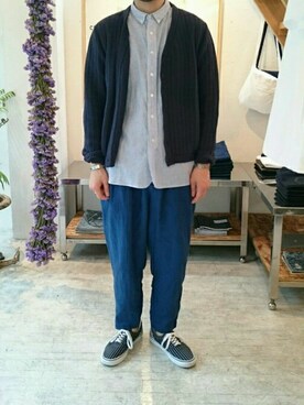 「コモノリプロダクツ」｜TAKUさん（メンズ・172cm）の春コーディネート