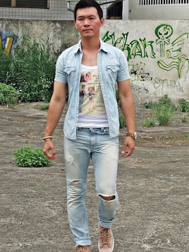 林雨辰さんのコーディネート