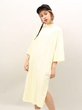「PUNYUS（プニュズ）のアイテム（帽子）」を使った、PUNYUS  さん（レディース・165cm）の春コーディネート