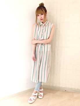 PUNYUS  さん（レディース・165cm）の夏コーディネート