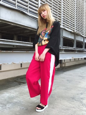 PUNYUS  さん（レディース・165cm）の夏コーディネート