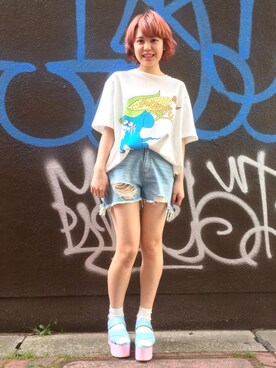 PUNYUS  さん（レディース・165cm）の夏コーディネート