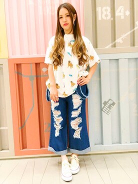 PUNYUS  さん（レディース・165cm）の夏コーディネート