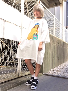 PUNYUS  さん（レディース・165cm）の夏コーディネート