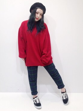 PUNYUS  さん（レディース・165cm）の冬コーディネート