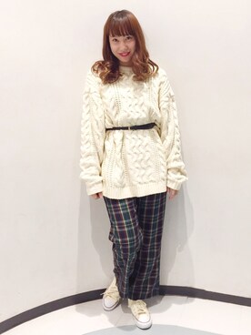 PUNYUS  さん（レディース・165cm）の冬コーディネート