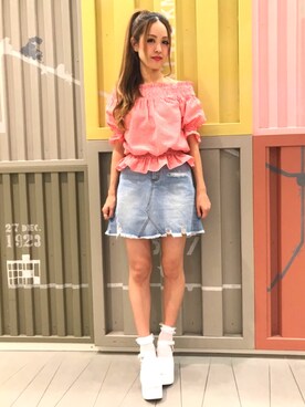 PUNYUS  さん（レディース・165cm）の夏コーディネート