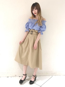 PUNYUS さん(レディース・165cm)の夏コーディネート