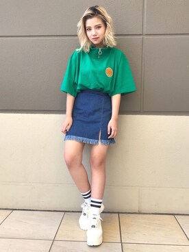 PUNYUS  さん（レディース・165cm）の夏コーディネート