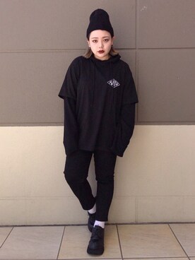 PUNYUS  さん（レディース・165cm）の冬コーディネート