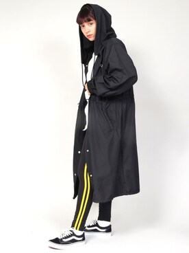 「PUNYUS（プニュズ）のアイテム（ブルゾン）」を使った、PUNYUS  さん（レディース・165cm）の秋コーディネート