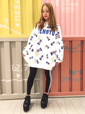 PUNYUS  さん（レディース・160cm）の冬コーディネート