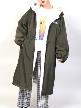 「PUNYUS（プニュズ）のアイテム（その他アウター）」を使った、PUNYUS  さん（レディース・160cm）の冬コーディネート