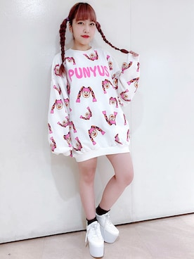 PUNYUS  さん（レディース・160cm）の冬コーディネート