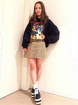 PUNYUS さん(レディース・160cm)の冬コーディネート