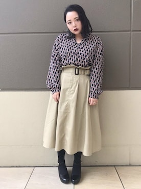 PUNYUS  さん（レディース・160cm）の冬コーディネート