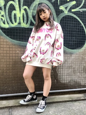 PUNYUS  さん（レディース・160cm）の冬コーディネート