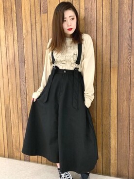 PUNYUS  さん（レディース・160cm）の冬コーディネート