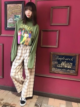 PUNYUS  さん（レディース・160cm）の冬コーディネート