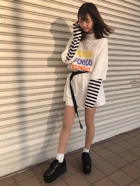 PUNYUS さん(レディース・160cm)の冬コーディネート