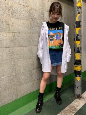 PUNYUS  さん（レディース・160cm）の春コーディネート