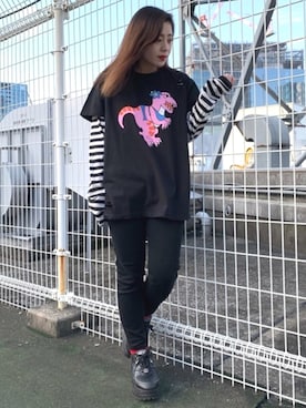 PUNYUS  さん（レディース・160cm）の春コーディネート