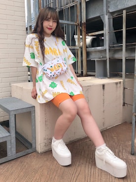 PUNYUS  さん（レディース・160cm）の夏コーディネート