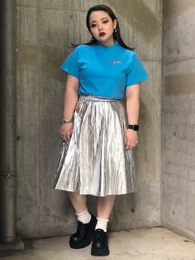 PUNYUS さん(レディース・160cm)の夏コーディネート