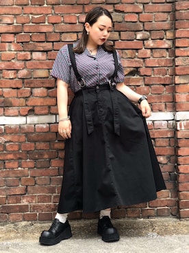 PUNYUS  さん（レディース・160cm）の夏コーディネート