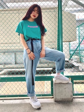 PUNYUS さん(レディース・160cm)の夏コーディネート