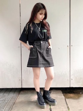 PUNYUS  さん（レディース・160cm）の夏コーディネート