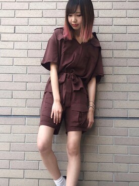 PUNYUS  さん（レディース・160cm）の夏コーディネート