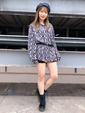 PUNYUS  さん（レディース・160cm）の秋コーディネート