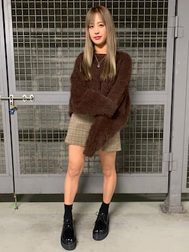 PUNYUS  さん（レディース・160cm）の秋コーディネート