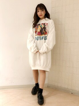 PUNYUS  さん（レディース・155cm）の冬コーディネート