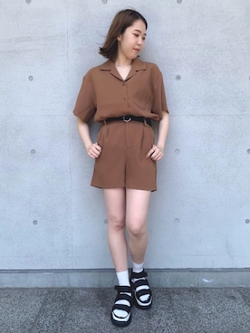 PUNYUS  さん（レディース・160cm）の夏コーディネート