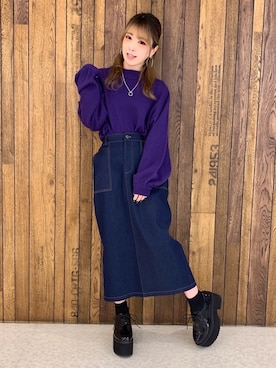 PUNYUS  さん（レディース・160cm）の冬コーディネート