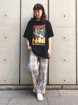 PUNYUS  さん（レディース・160cm）の夏コーディネート