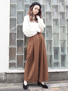 MURUAさん（レディース・160cm）の冬コーディネート