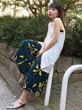 「murua」｜MURUAさん（レディース・155cm）の夏コーディネート